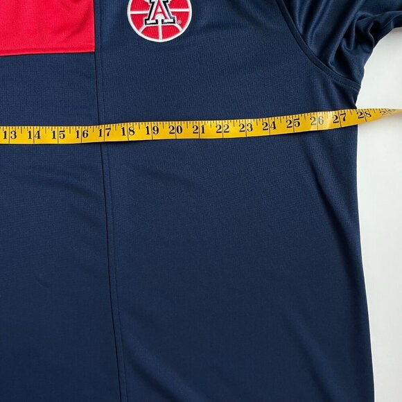 Nike Dri-Fit Elite AZ Wildcats Blue and Red Pullover Sweatshirt Size XXL - Picture 10 of 11